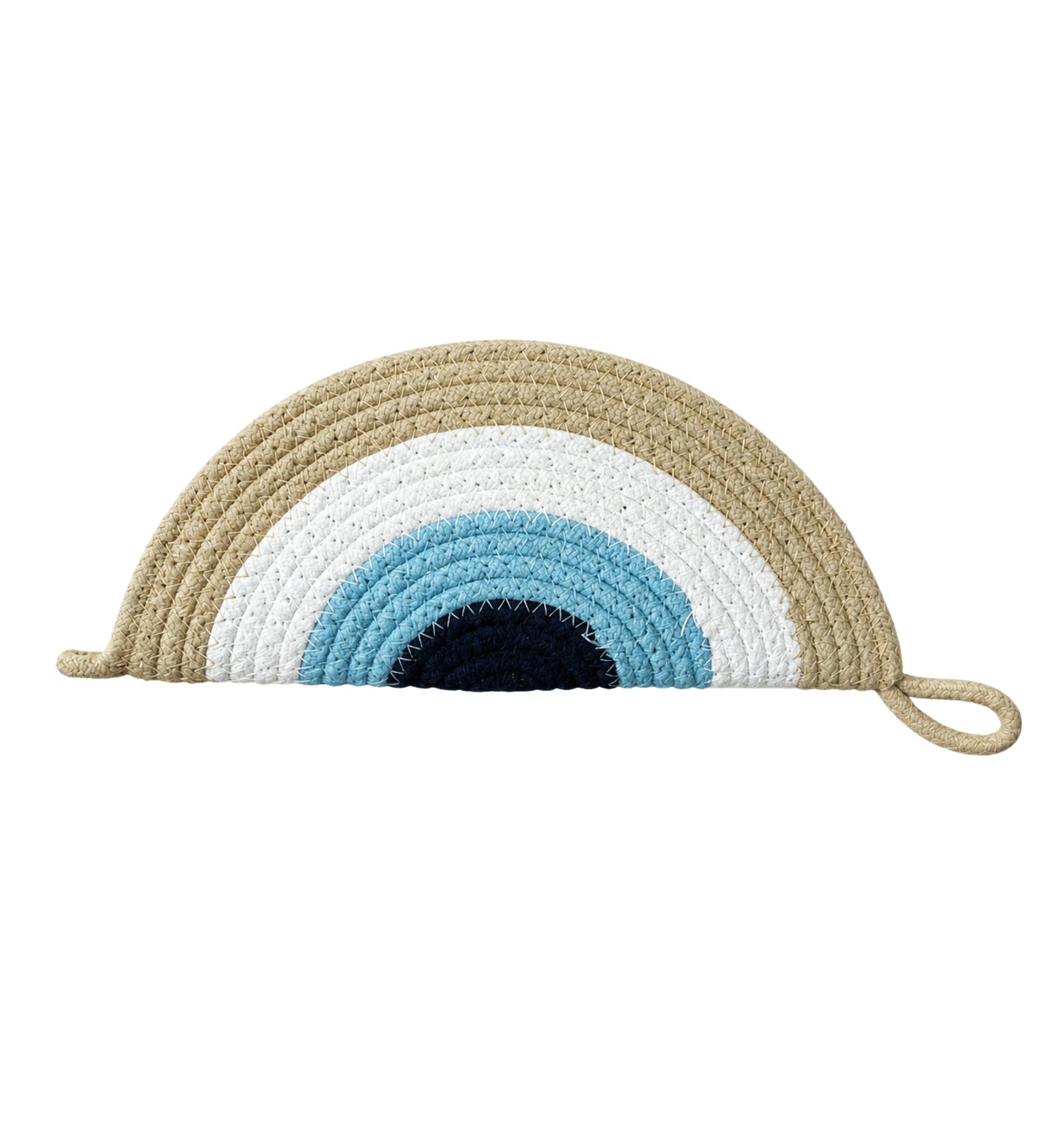 Beige Evil Eye Design Clutch Bag for Women