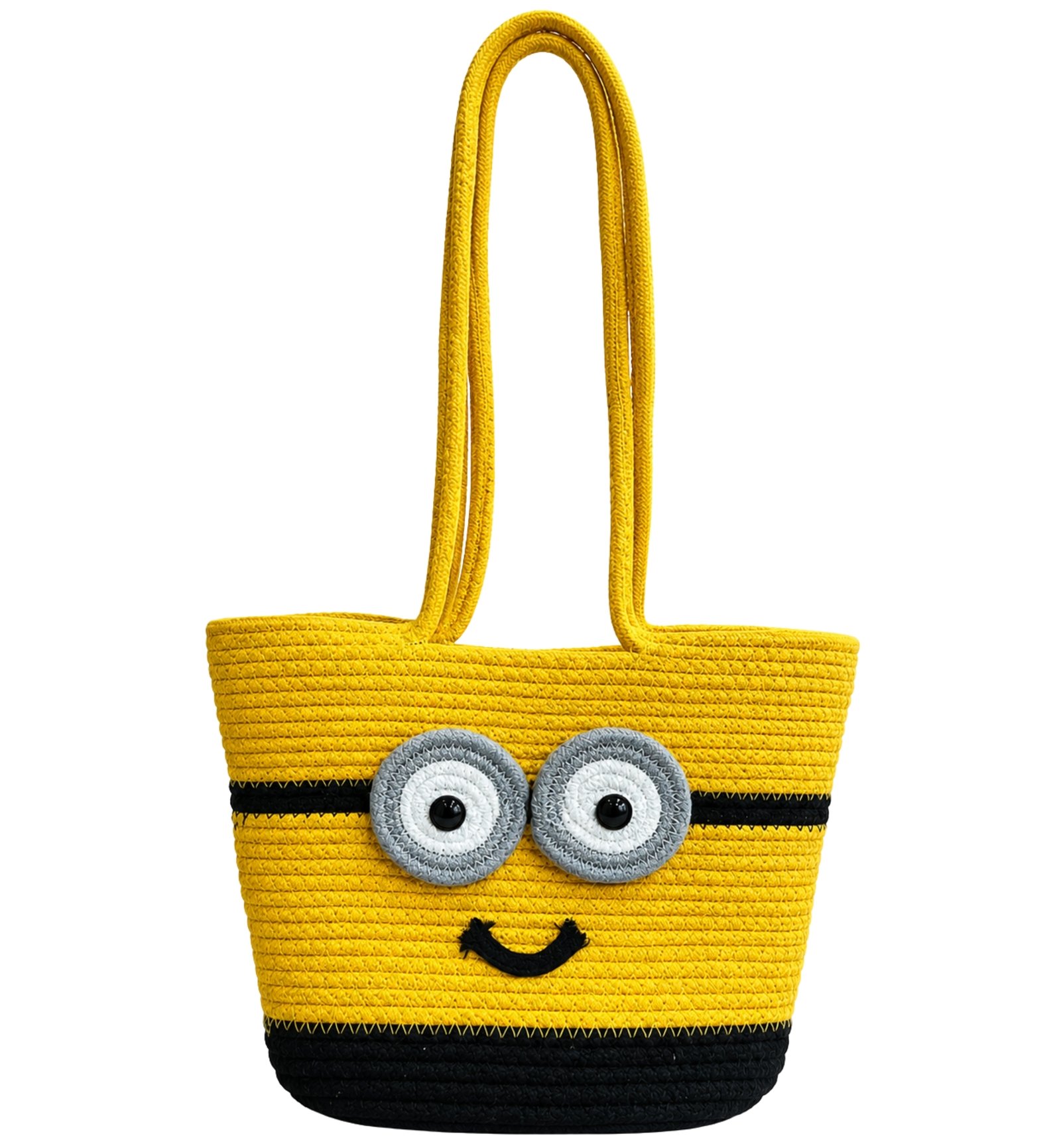 Yellow Minion Inspired Handmade Tote Bag for Women