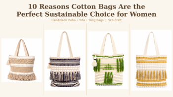 cotton bags for women, slscraft