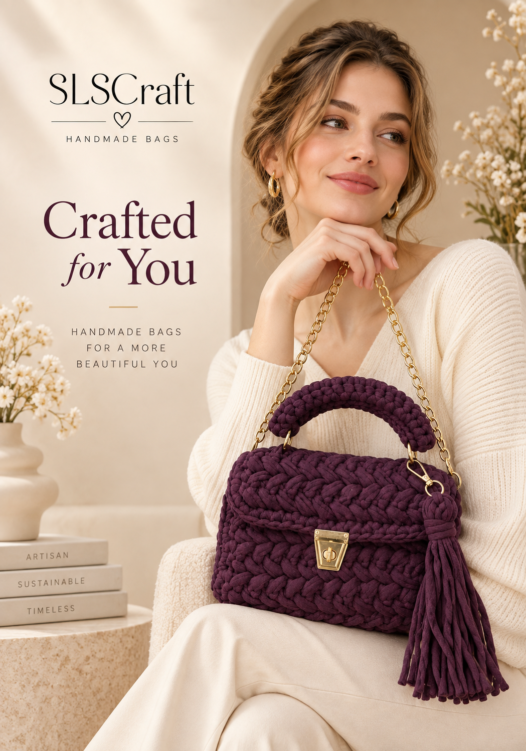 handmade bags, slscraft